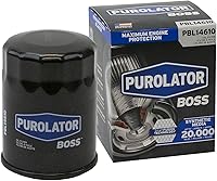 PurolatorBOSS PBL14610 Premium Spin-On Oil Filter - Max 20K Mile Protection for Honda CR-V, Civic, Accord, Nissan Frontier, Titan, Acura MDX