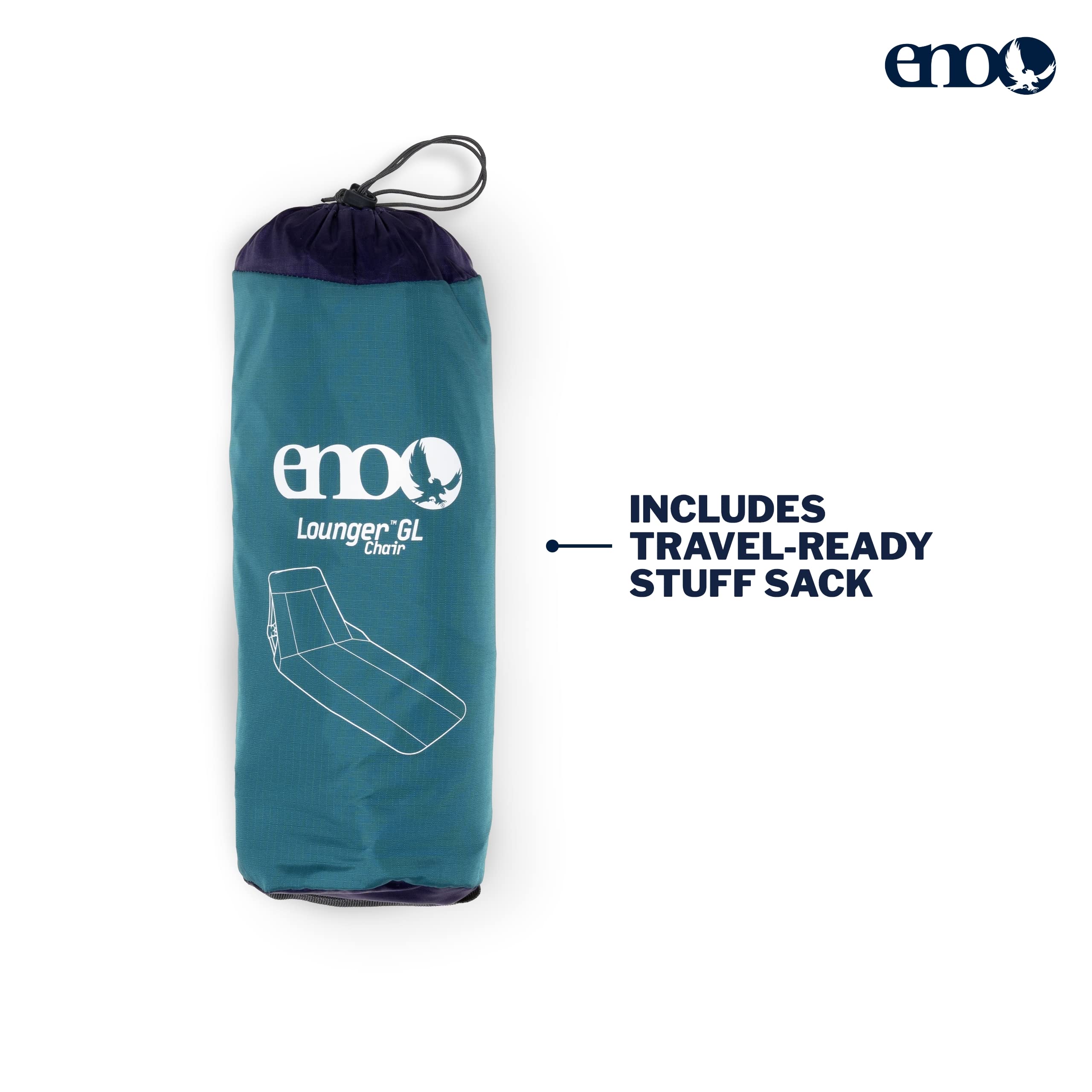 ENO Lounger GL Chair Portable Camping Chair with Lightweight Frame & Comfortable Chair
