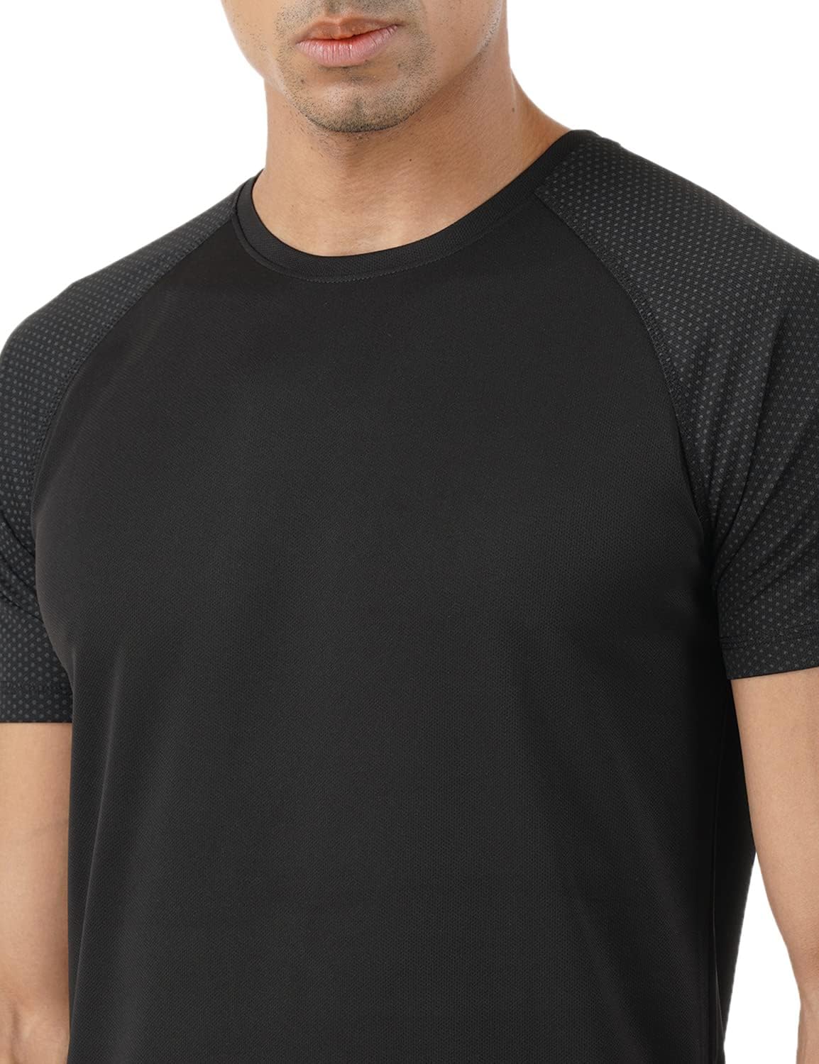 PUMPD Mens Regular Fit T-Shirt (PUMSS23MTS-030_Whacky Black M)