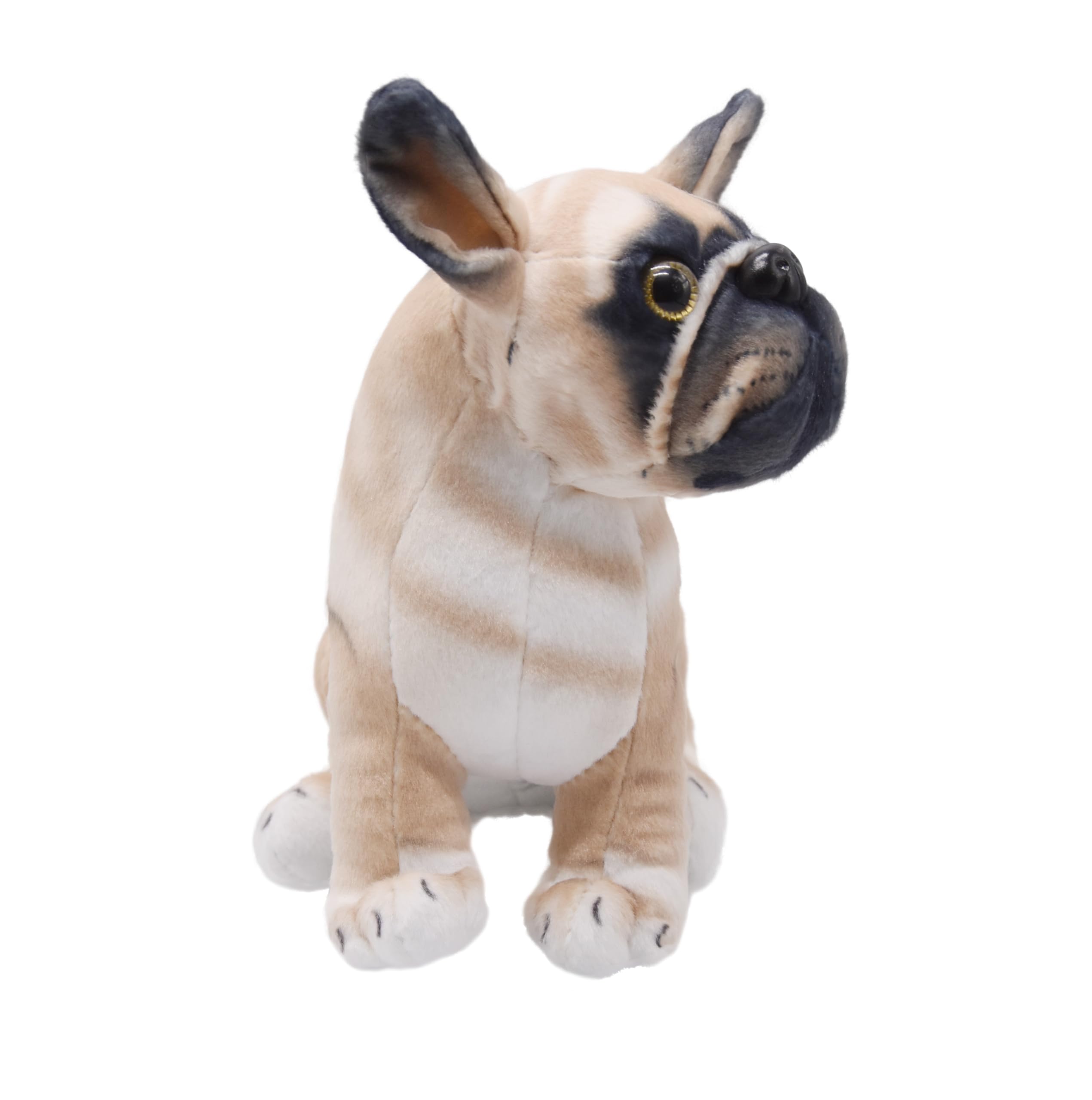 Amazon.co.jp: YONLIT 本物そっくりのフレンチブルドッグ ぬいぐるみ
