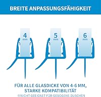 KOOBON 90 cm zuhanyzó ajtó tömítés 4-6 mm üvegajtóhoz vastag gumival 2