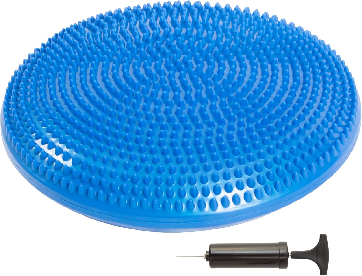 Primasole Balance Disc with Air Pump, Pink, Cobalt Blue, Gray, Diameter 13.0 inches (33 cm), Load Capacity 551.2 lbs (250 kg), Core Training Cushion