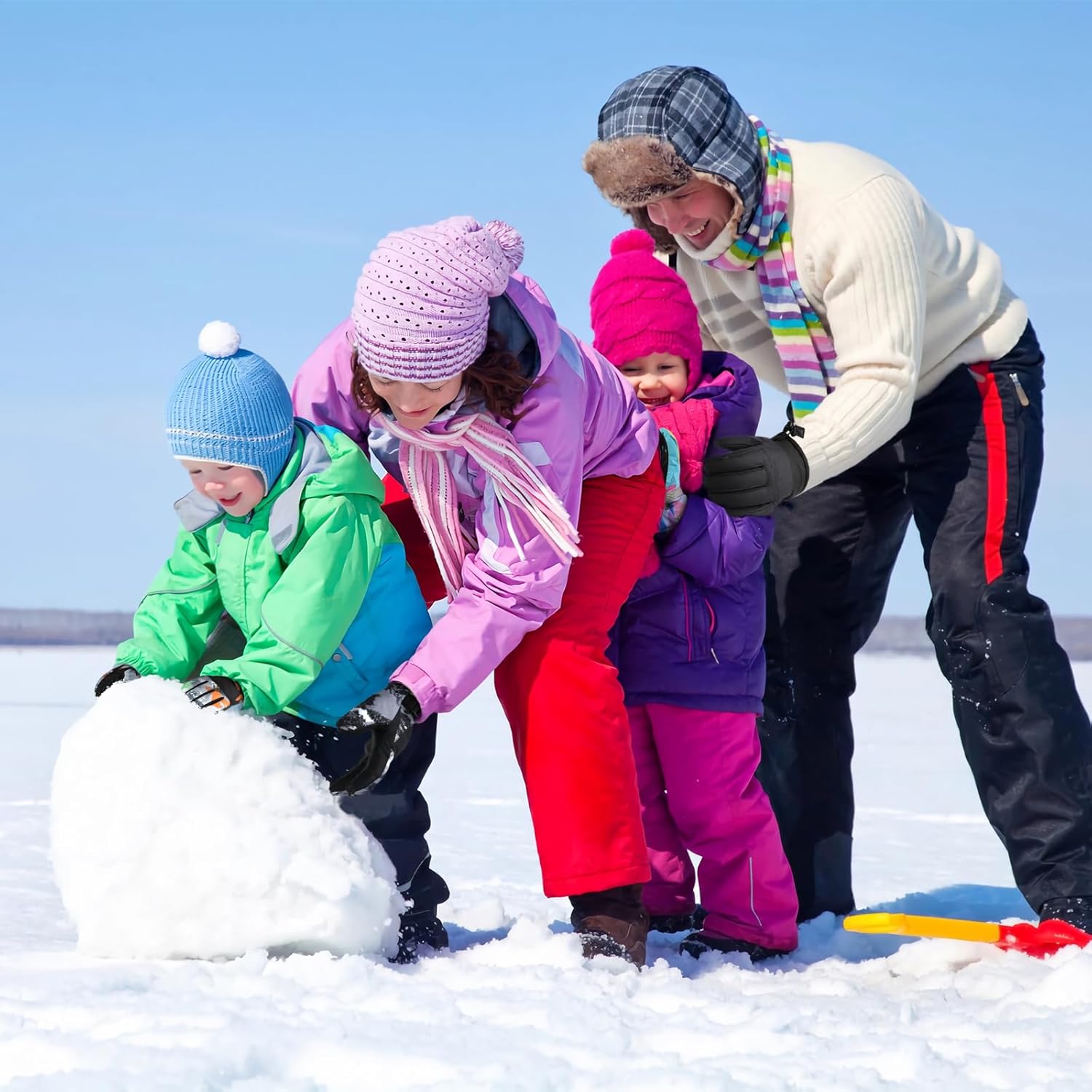 Ski Gloves, Waterproof and Breathable Snow Gloves for Cold Weather, Men & Women Boys and Girls - Image 6