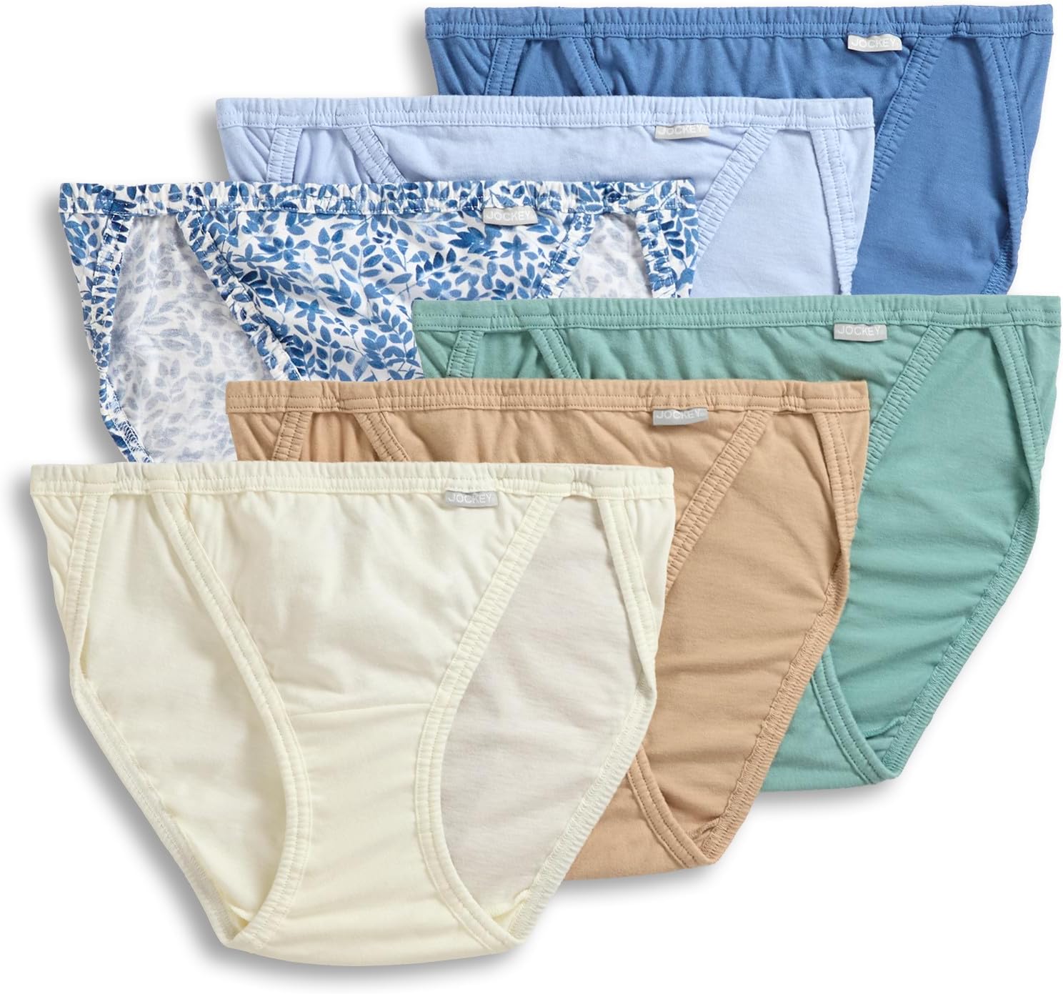 Jockey Women's Underwear Elance String Bikini - 6 Pack