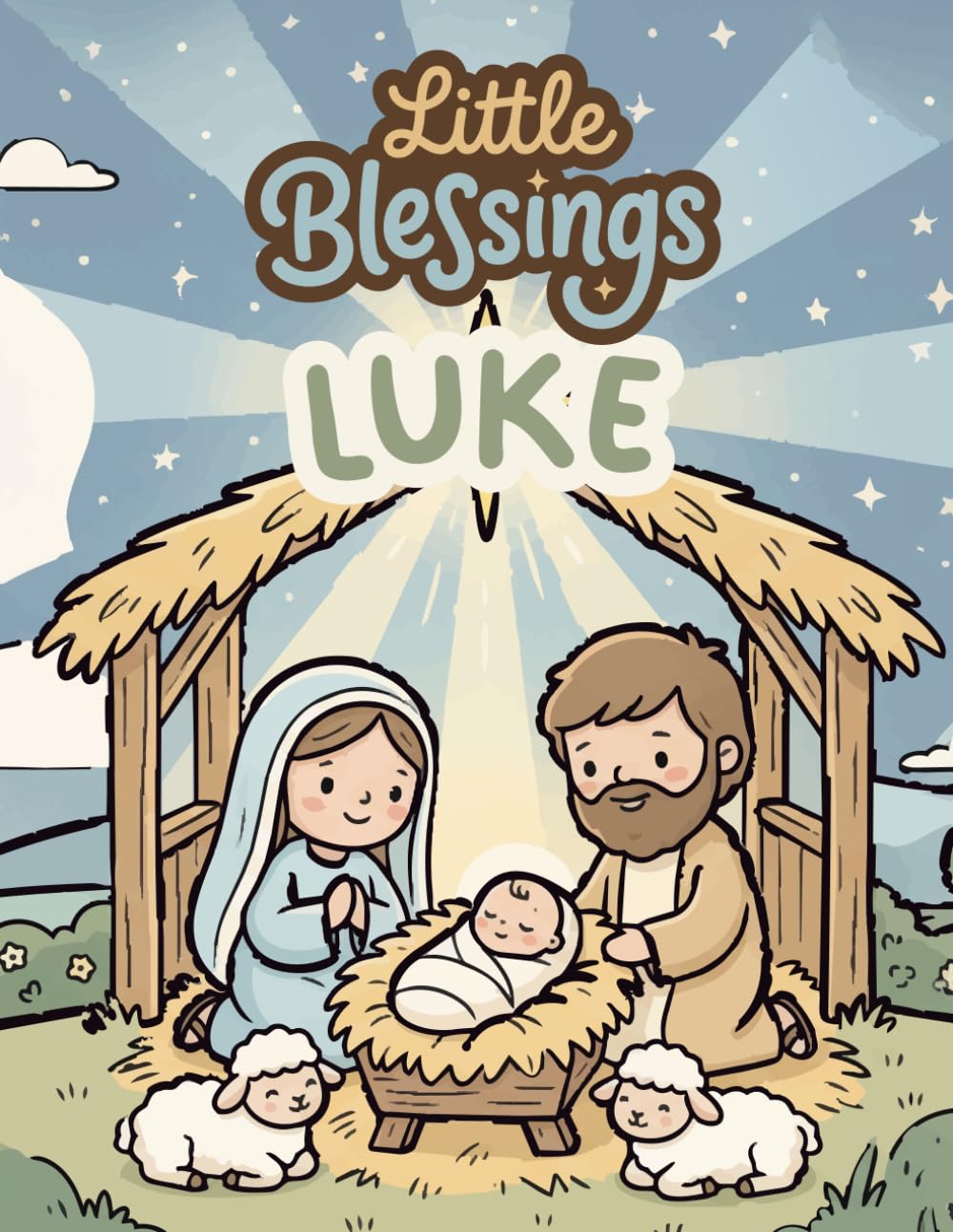 Little Blessings: Luke: A Christian Bible Coloring Book for Kids (Little Blessings Bible Coloring Books)
