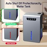Dehumidifier,2 in 1 Humidifier Dehumidifier Combo,102 OZ Water Tank Dehumidifiers for Home Bedroom,Basement Bathroom,Auto Shut Off,Sleep Mode,7 Colors LED Light