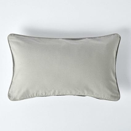 plain grey cushion covers