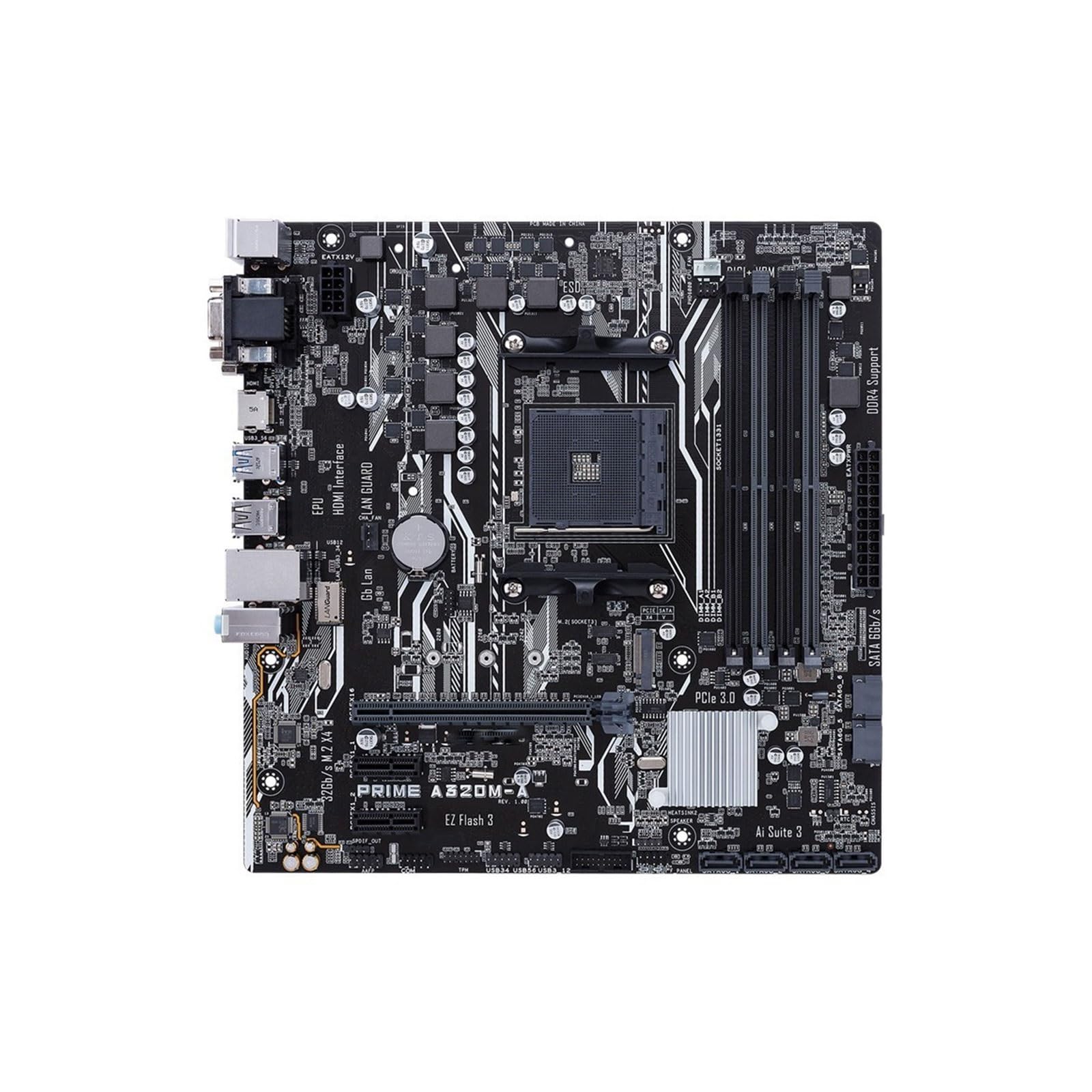 Placa Madre Placa Base Fit For ASUS Prime A320M-A A320 AM4 for CPU