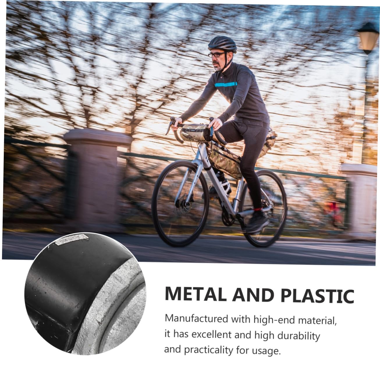1 Satz Hydraulische Scheibenbremsen Set für Mountainbike Hochleistungs Bremszubehör mit Langlebigem Material Optimierter Wärmeableitung und Verbessertem Reibungskoeffizienten für