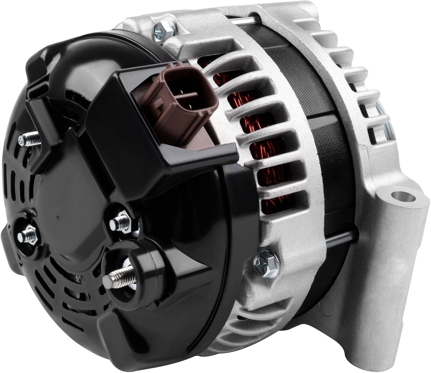 Aintier Alternator High Output Alternator Replacement for Acura for CSX 2006-2008 for Acura for TSX 2004-2008 for Honda for Accord 2003-2007 for Honda for Civic 2006-2011 for Honda for CR-V 2007-2011