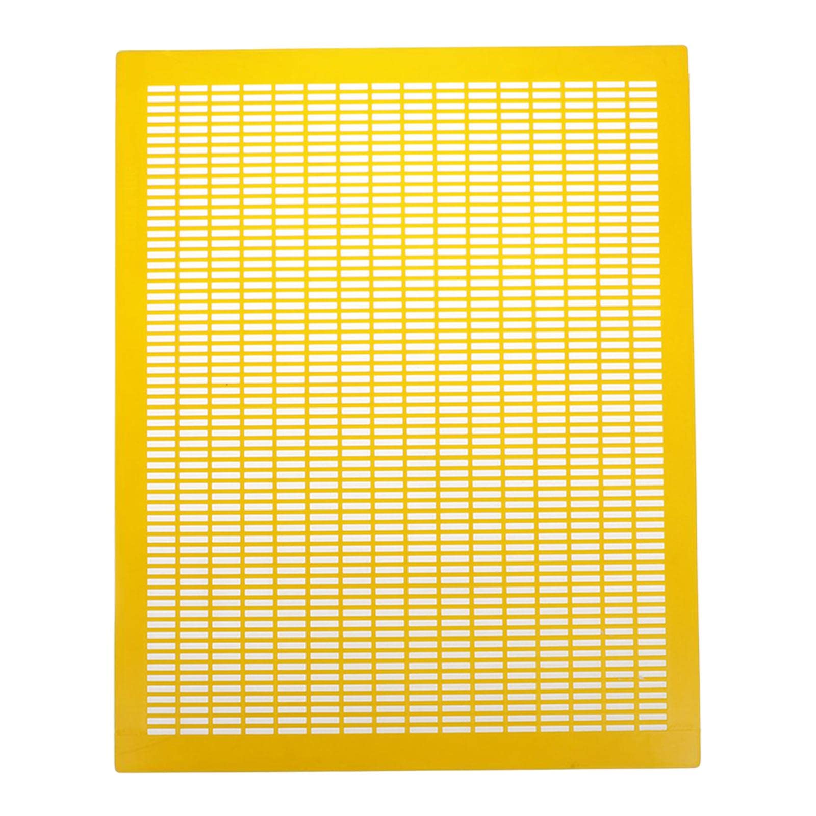 OJIVA Practical 10 Frame Queen Bees Excluder Easily Clean Backyard Accessories Yellow-image-33