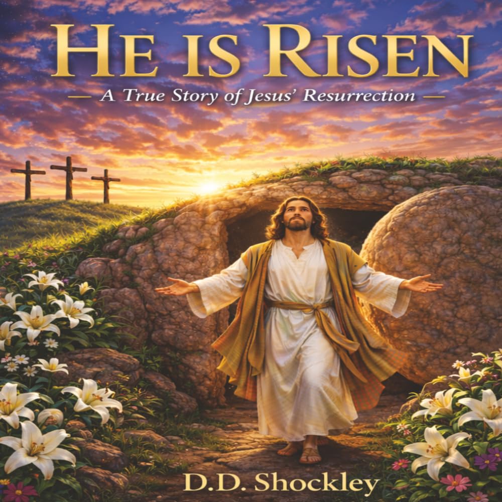 He is Risen: A True Story of Jesus Resurrection | 8.5x8.5 inches, 26 pages | ... Gift for Easter Holiday, Sunday School, Christian Children Study
