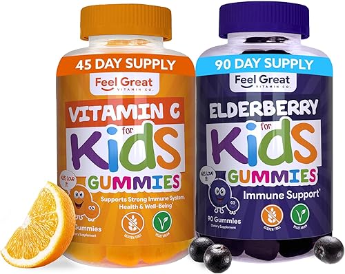 Vista 72 de Feel Great Vitamin Co - Gomitas de vitamina D para niños (suministro de 3 meses) Vitamina D3 para niños (1000 UI) Deliciosas gomitas