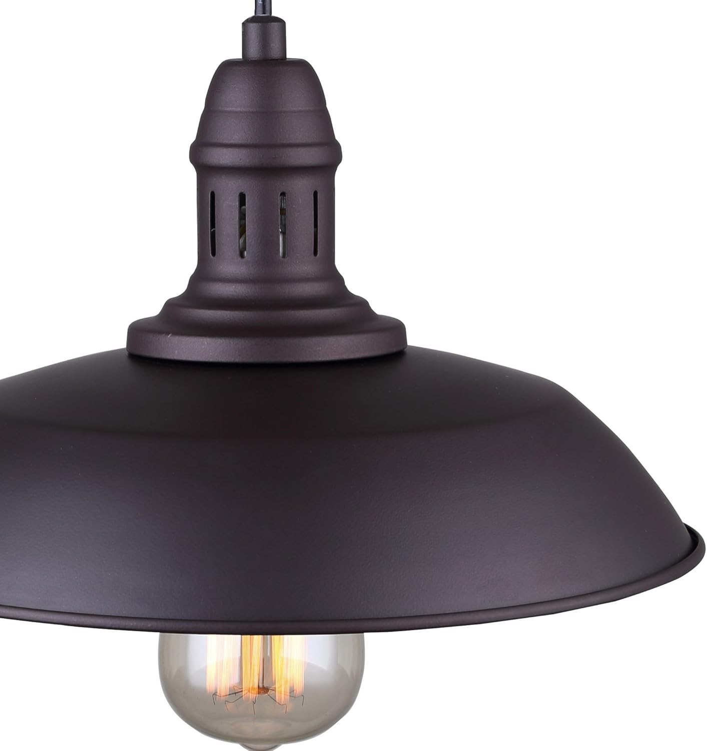 CANARM IPL351B01ORB Wellington 1 Light Cord Pendant, Oil Rubbed Bronze