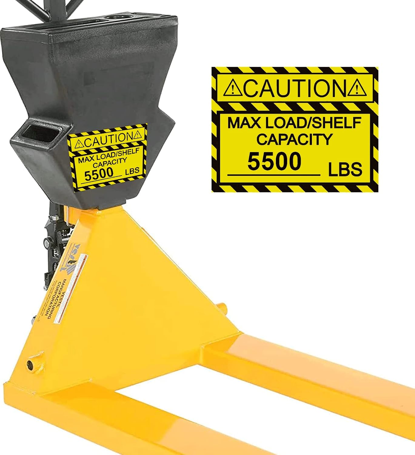 25 Pcs/Pack Industrial Strength Sticker for Warehouse Safety image 5