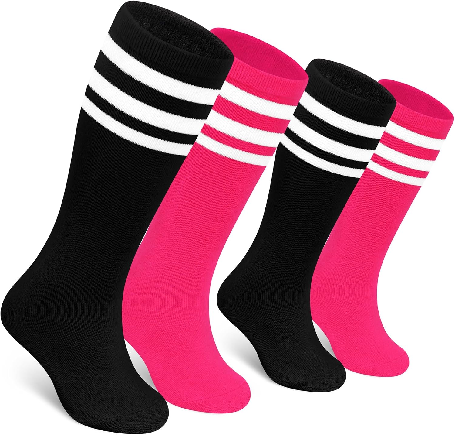 Olreco Toddler Soccer Socks Kids Baseball Socks Youth Softball Sock for Girls Boys Football Sock Boys Athletic Accessories