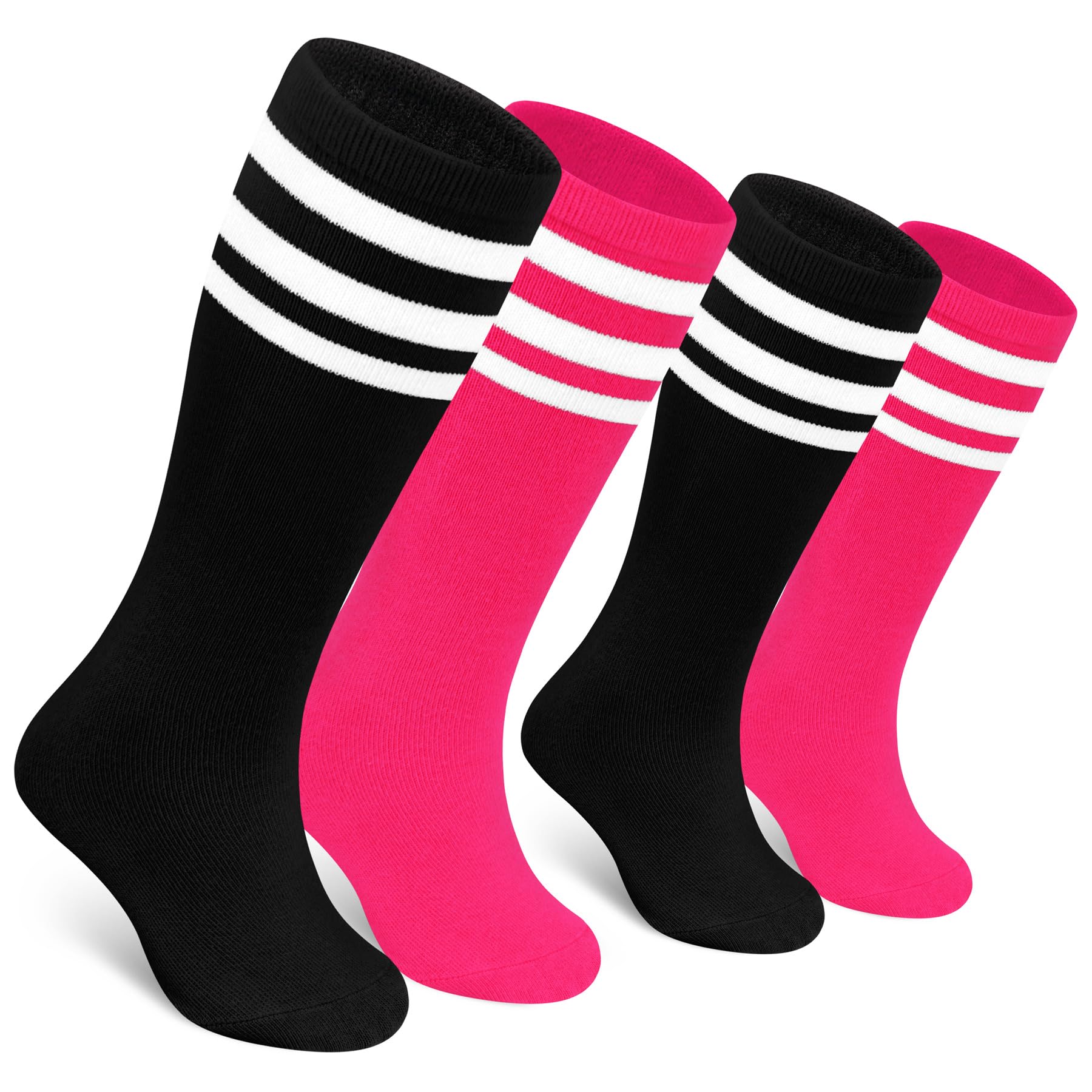 Olreco Toddler Soccer Socks Kids Baseball Socks Youth Softball Sock for Girls Boys Football Sock Boys Athletic Accessories