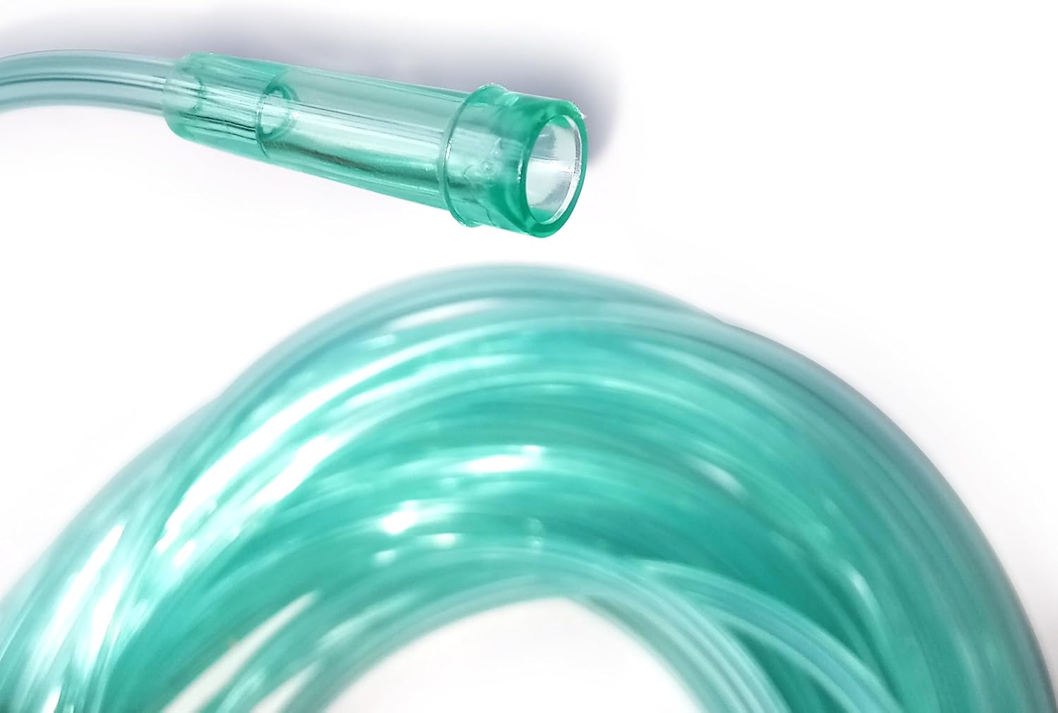 2 Pack, Each 32.8 ft (10 Meter) Long Oxygen Tubing | Air Tubing, Universal Interface, with Connector