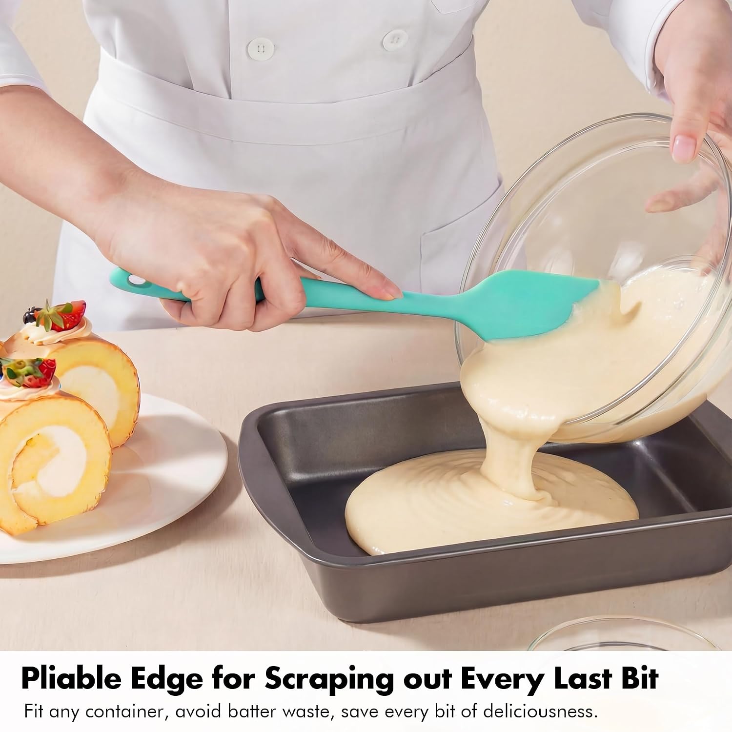 Baking Batter Pouring Process