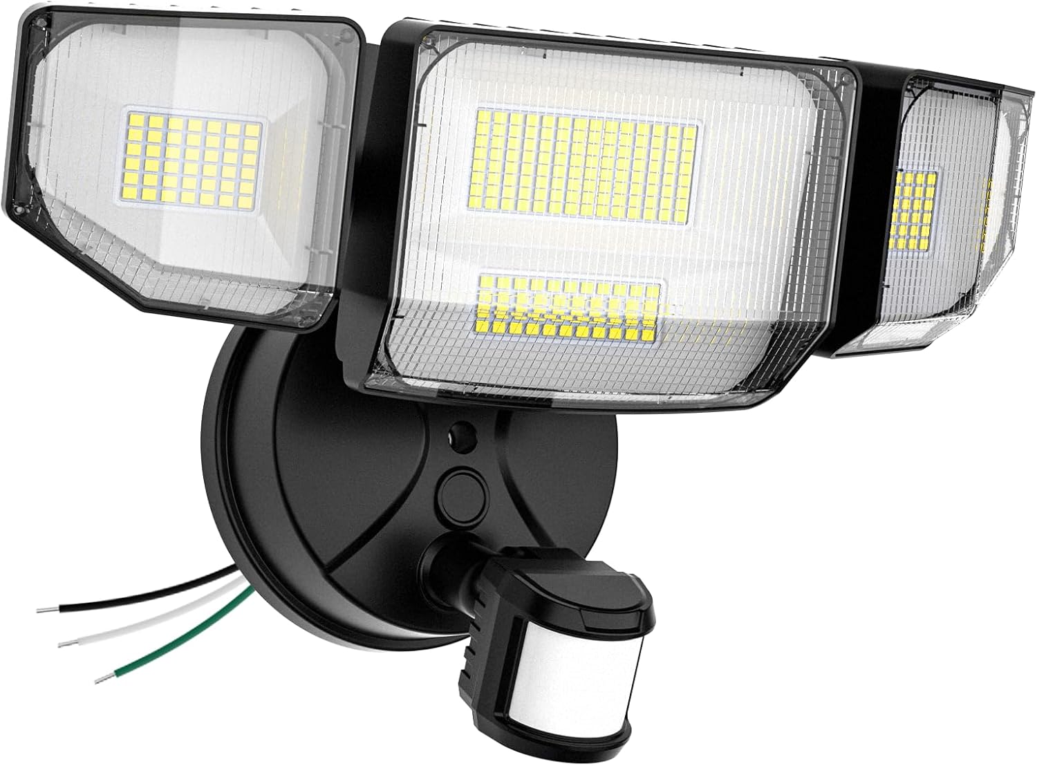Abovizo 150W 16500LM LED Flood Lights Outdoor Motion Sensor, 6500K Security Lights Motion Sensor, IP65 Waterproof, Dusk to Dawn Floodlight for Outside, Garage, Yard, Porch, Barn