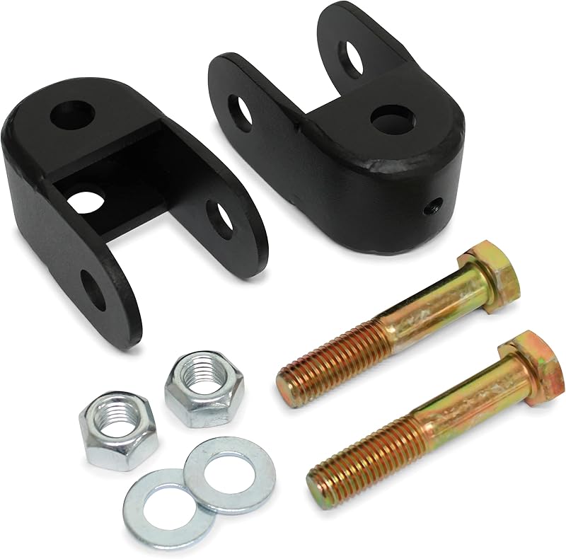 Extensores de amortecedores traseiros MOTOFAB LIFTS para Chevrolet Silverado e GMC Sierra 1500 1999–2025 – 2 unidades