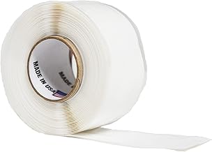 Self-Fusing Silicone Leak Sealing Wrap for Under Sink Drain Pipe