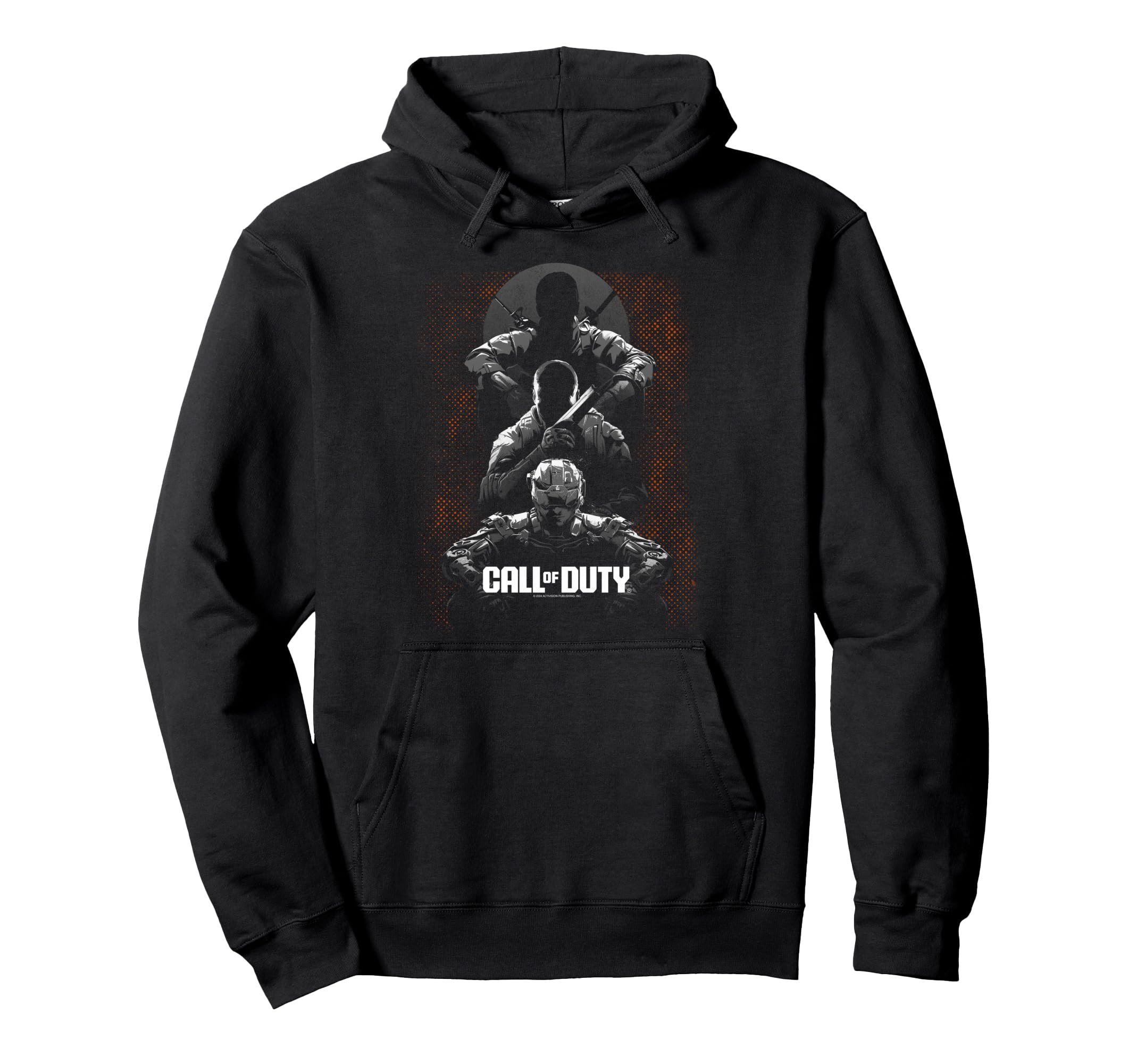 Call of Duty Black Ops Halftone Video Game Pullover Hoodie