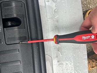Milwaukee 4932478739 Tri-Lobe VDE - Juego de destornilladores delgados de 7 piezas