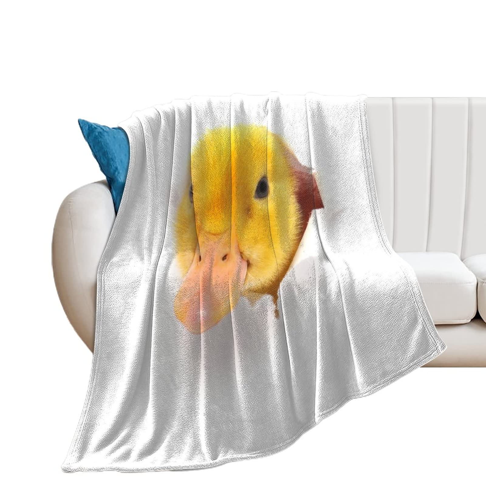 Plaid Canapé en Couverture Polaire Mignon en Flanelle Douce pour Lit 100x130cm