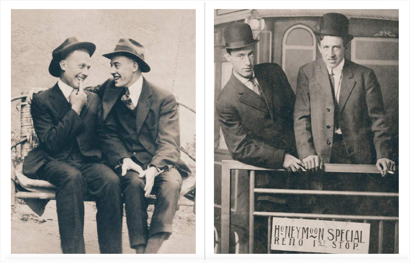 LOVING - Männer, die sich lieben - Fotografien von 1850-1950 (LOVING Vintage-Fotografien 1): Eine Hymne auf die Liebe | Coffee-Table-Book
