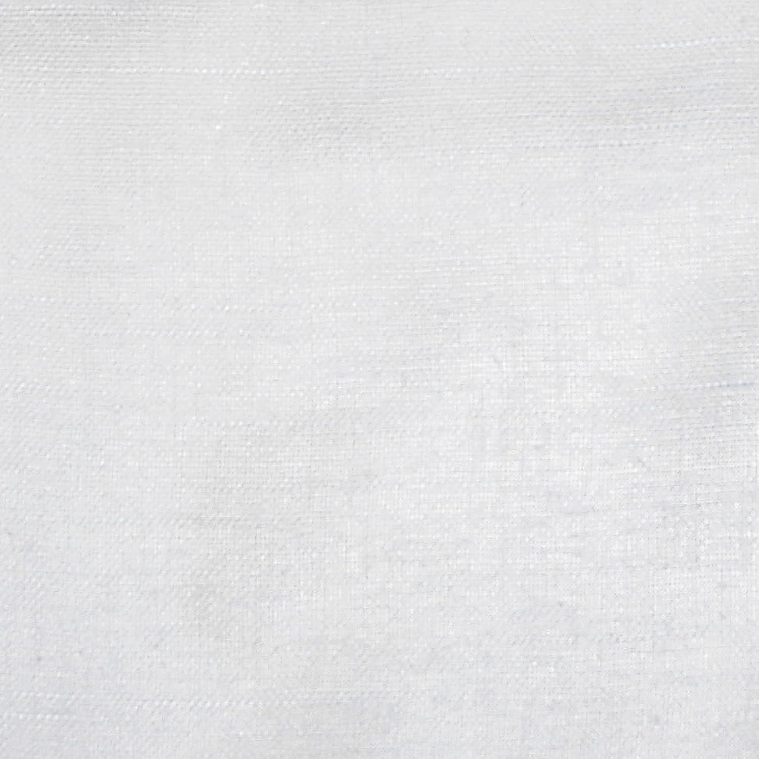 Archaeo Slub Textured Linen Blend Curtain, 52" x 95", White