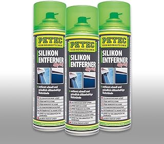 Petec_bundle 3X PETEC SILIKONENTFERNER Spray Entfetter Silicon Dose Reiniger 500 ML 70950