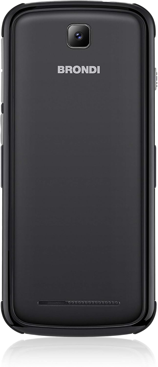 Back view of BRONDI Amico Smartphone, showing the camera and BRONDI logo.