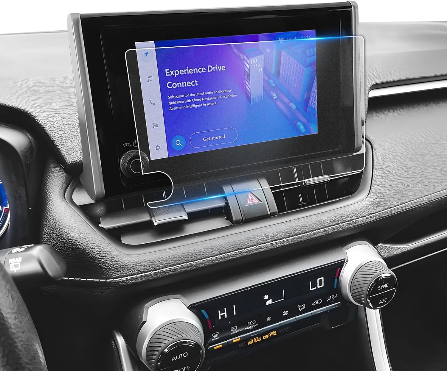 Anti Glare Matte for 2025 Toyota RAV4 Screen Protector - 2023~2025 RAV4 (LE/XLE/XLE Premium/Adventure/Prime SE) 8 inch Touchscreen 2023~2025 RAV4 Accessories Anti Glare 9H Hardness Tempered Glass*