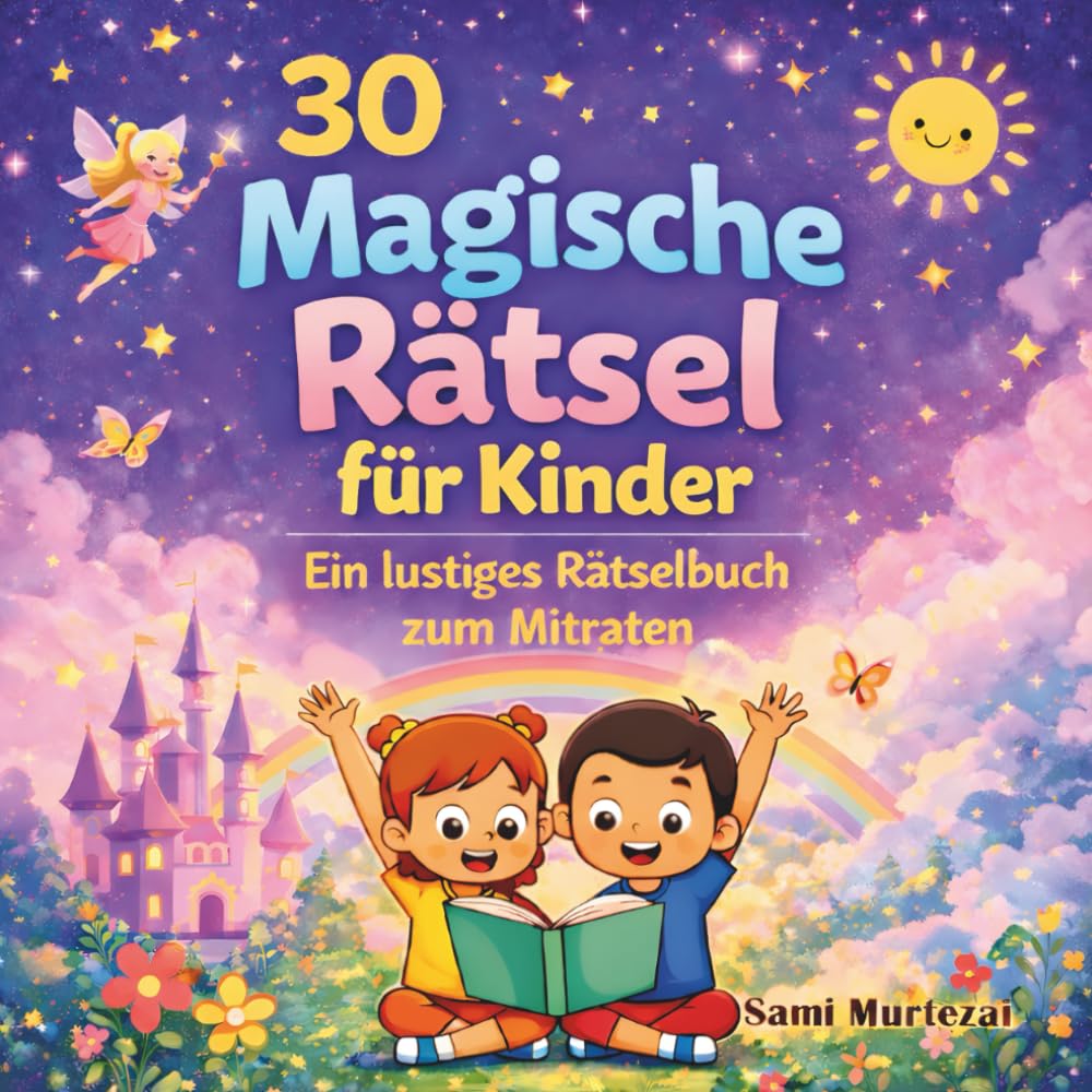 30 Magische Rätsel für Kinder: Ein lustiges Rätselbuch zum Mitraten: Knobelrätsel zur Förderung von Denken und Fantasie