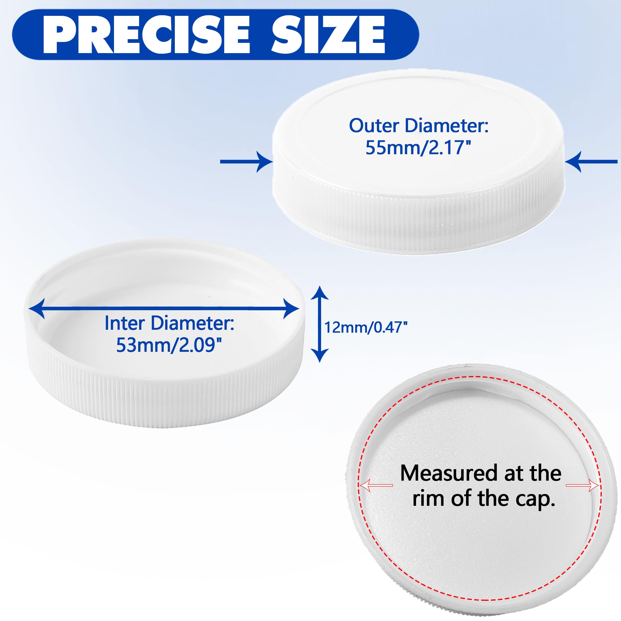Calvana Water Jug Caps - 3 & 5 Gallon Lids -3