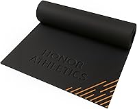 Honor Athletics Premium Jump Rope Mat: 1/4" Thick Non-Slip High-Density Rubber Skipping Mat for Indoor/Outdoor Workouts – Durable & Shock Absorbing