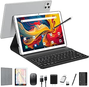 タブレットAndroid 14 2025新登場 2in1タブレット10インチ WiFi