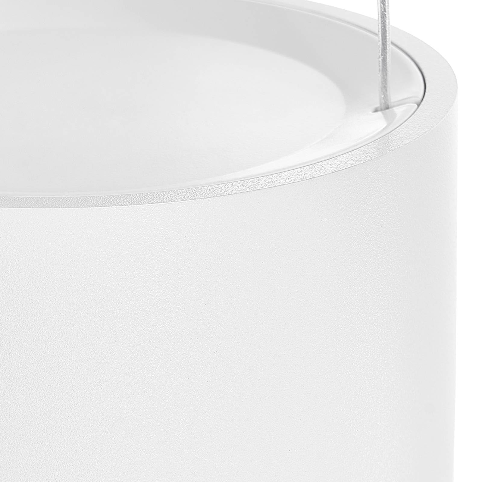 Arcchio Lampada a sospensione dimmerabile (Moderno) colore Bianco, in Alluminio ad es. Corridoio lampada da soffitto plafoniera illuminazione