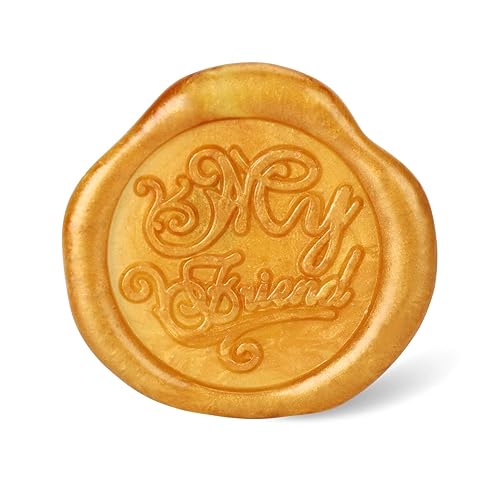 Miniatura 9 de Mceal Sello de cera, sello de latón con mango de madera, amor