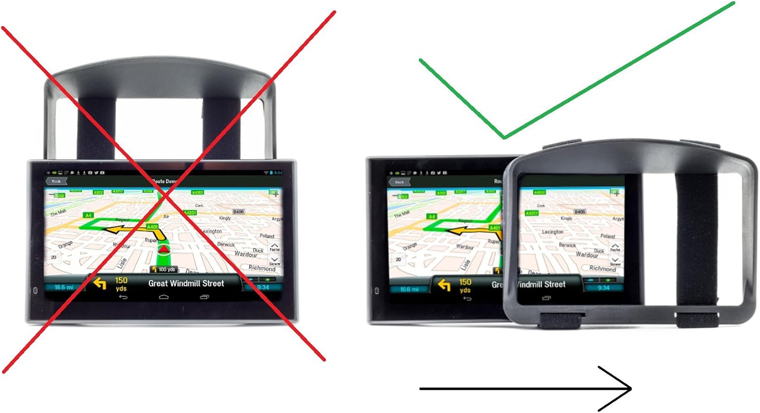 6-Inch Sun Shade for Garmin DriveSmart, Tomtom Go, Liberia Ubuy