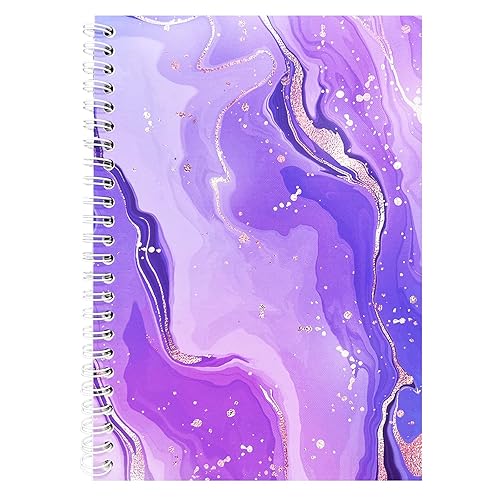 Reusable Sticker Book Collecting Album - A5 Size 32 Sheets Release Paper Storage Book for Adults (Purple) - Purple