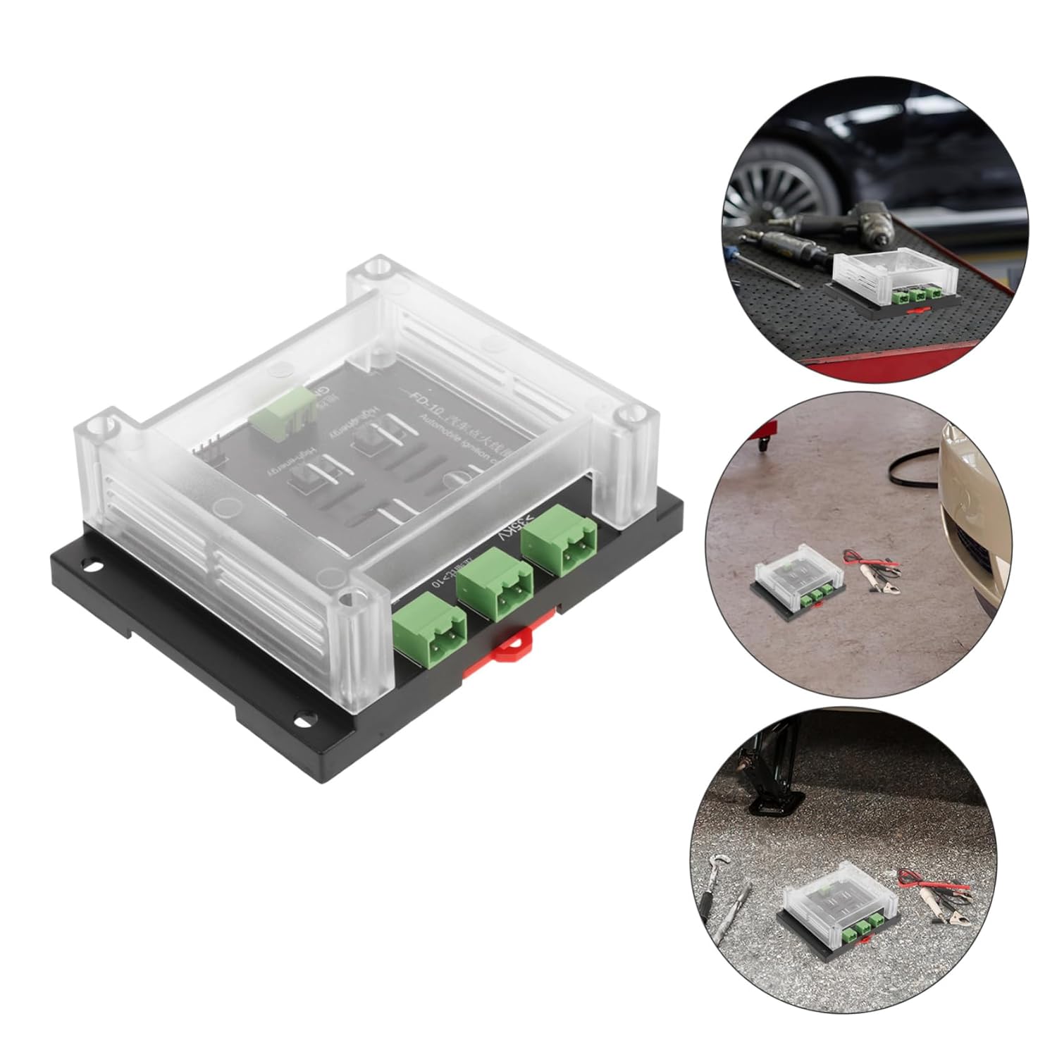 Safety Ignition Tester for Car Spark Plug Socket Multi High Voltage Leak Detection Precision Spark Plug Tester