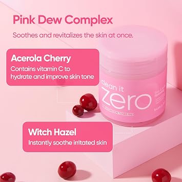BANILA CO Clean it Zero Pink Hydration Toner Pad - Hyaluronic (70 Pads)
