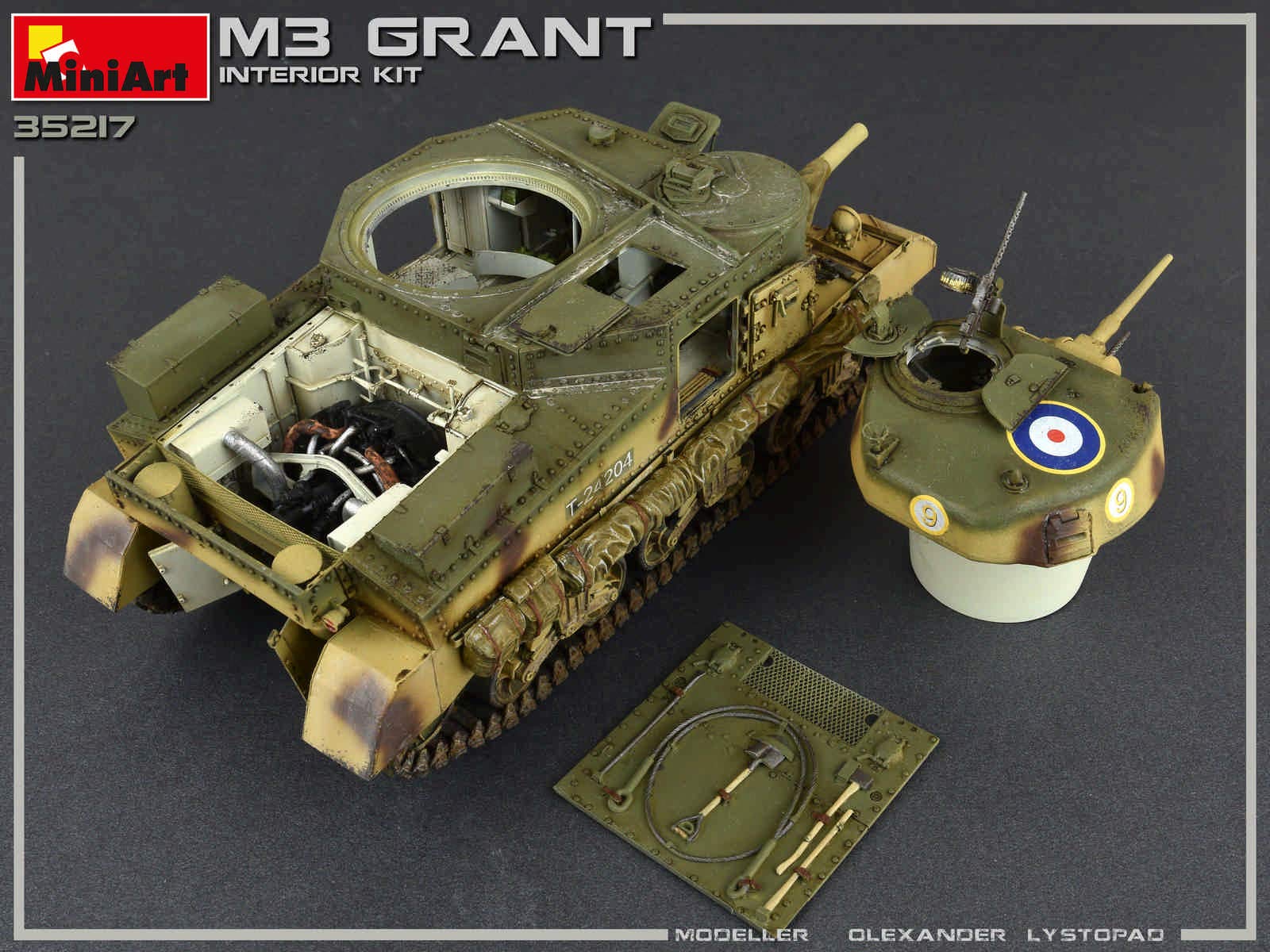 Miniart MIN35217 zestaw do modelowania z tworzywa sztucznego, różne