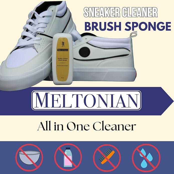 Limpiador de Calzado Meltonian con Cepillo y Espuma 75ml miniatura 8