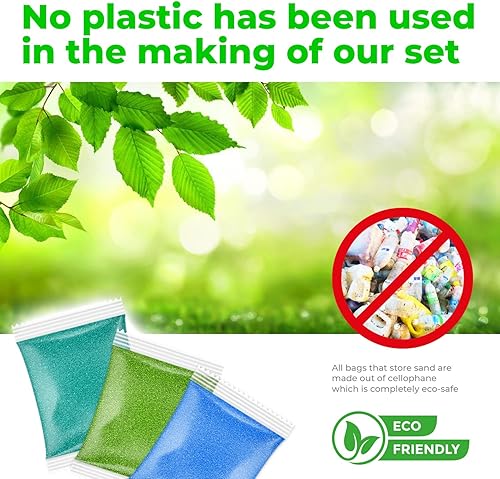 Miniatura 7 de Cuadros artísticos de arena  olor Sand Art Pictures Peel and Stick  Color Splash Sand Art Pictures Kids  Pegatina Sand Art Sheets  Kit de arte de