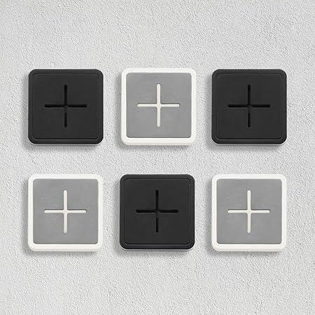 BangShou Gancho de Pared de 6 Piezas Ganchos para Toallas Colgadores para Toallas Creativo Pomo de Cajón, Anticolisión Toalleros de Ganchos Adhesivos ...