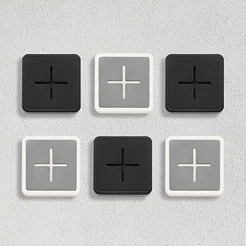 BangShou Gancho de Pared de 6 Piezas Ganchos para Toallas Colgadores para Toallas Creativo Pomo de Cajón, Anticolisión Toalleros de Ganchos Adhesivos ...