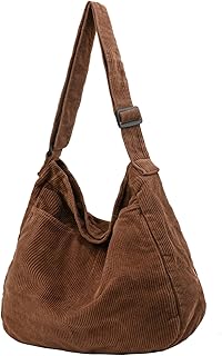 Canvas Tote Casual Hobo Crossbody Shoulder Bag for Women and Men Large Handbag Messenger Bag Travel Work